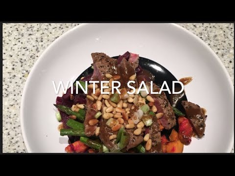 Winter salad (Off the cook!)