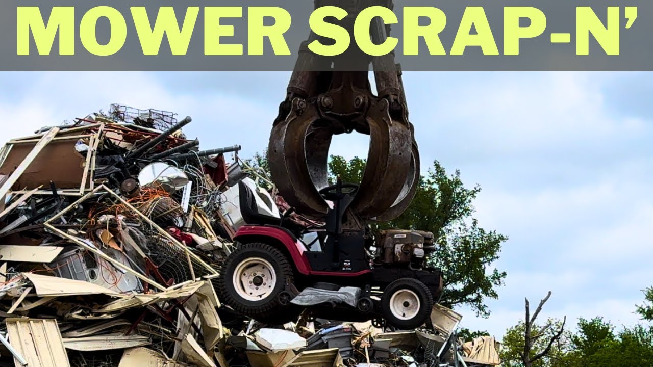 How to Scrap a Mower + Scrap Rates! - YouTube