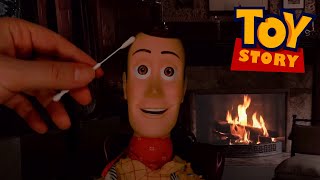 ASMR En Español 👦 RP 🤠 Limpiando a Woody 🧽 Toy Story ❤️🐍 Pene