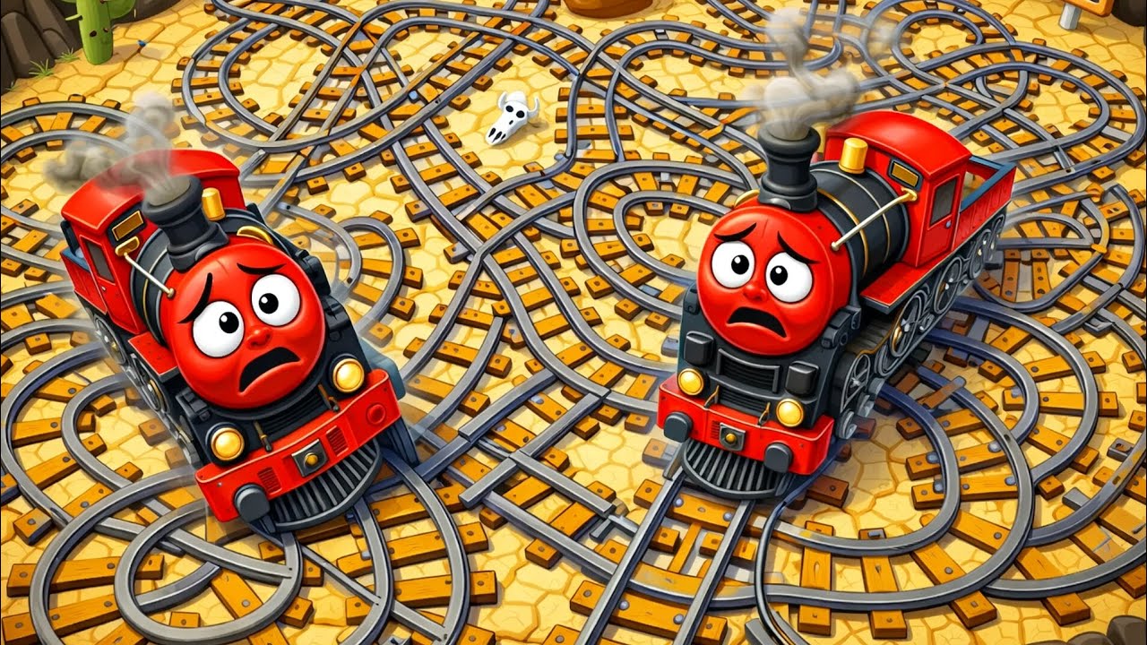 🚂 Головоломка «Поезд-экспресс» (Уровень в пустыне) | Геймплей на Android, Эпизод 535