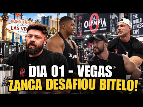 FIRST DAY IN LAS VEGAS - FINAL STRETCH TOWARDS MR. OLYMPIA!