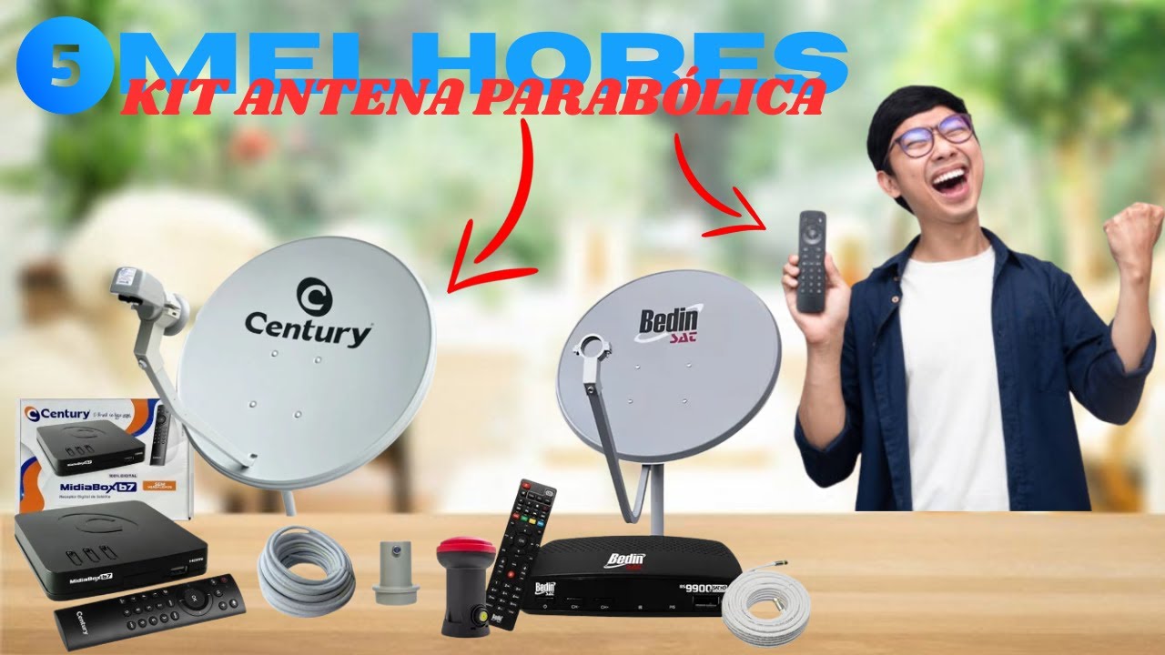 Top 5 Melhores Kits de Antena Parabólica Digital em 2025 – Qual Vale ...