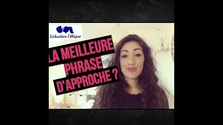 ABORDER UNE FILLE: Phrases d'approche