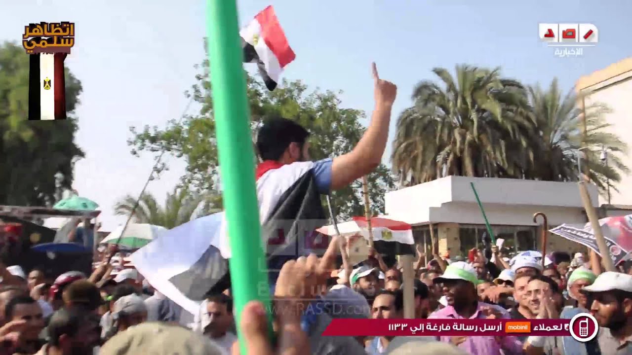 رصد | زفة اسكندارني لعريس باعتصام رابعة العدوية