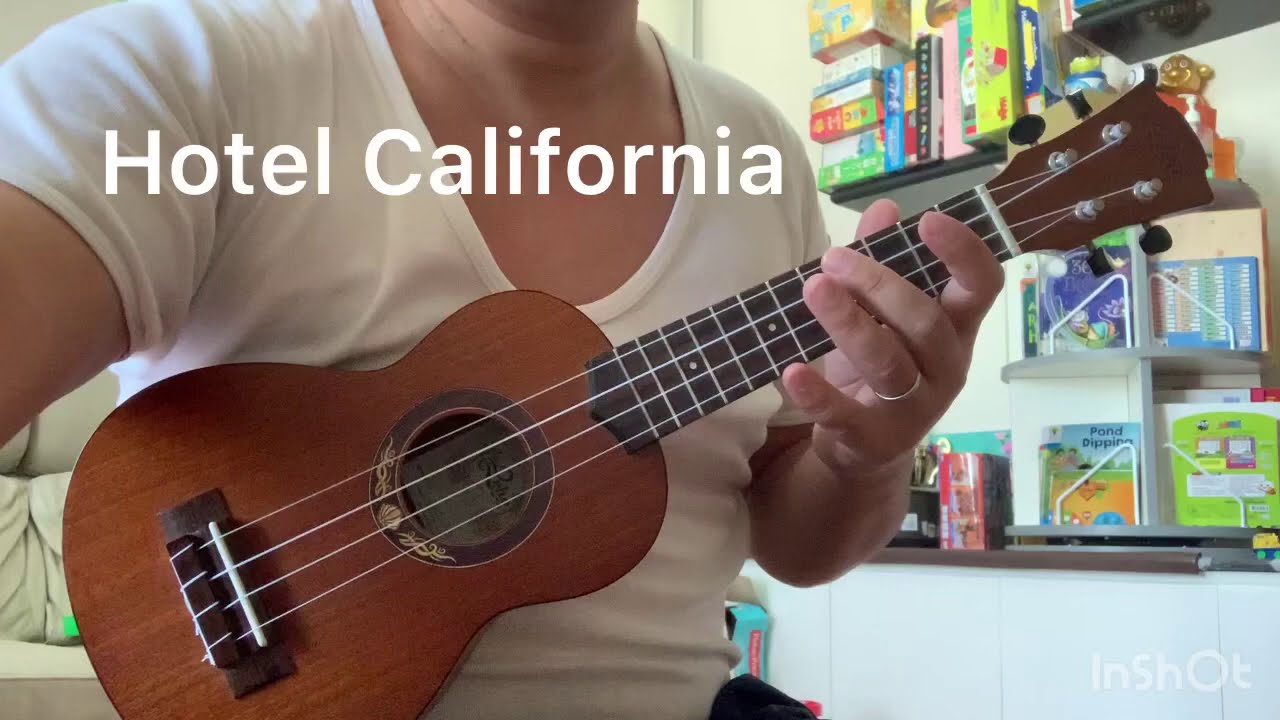 Hotel California Ukulele Solo with Intro and Outro YouTube