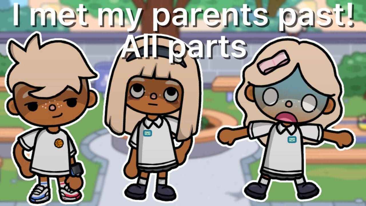 I travelled to my parents past all parts toca Boca roleplay #tocaaesthetichousetour #educational 