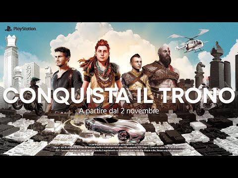 Conquista il trono | Gioca e vinci fantastici premi | PlayStation