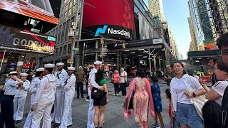 Welcome to New York City💝🗽🇺🇸 Times Square Show💃#dance #timessquare#nuanpainy#nyc #usa #dancer