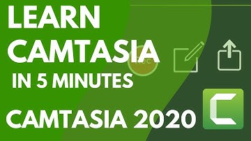 Learn Camtasia In 5 Minutes