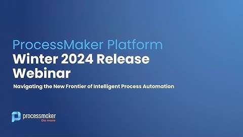 Winter Release Webinar 2024