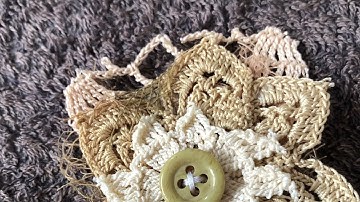 Use scraps to create beautiful lace snippets!