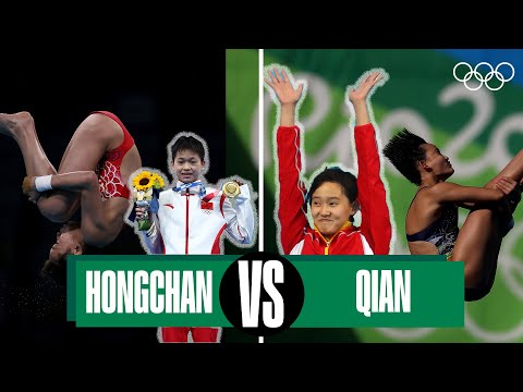 Quan Hongchan 🆚 Ren Qian - 10m platform | Head-to-head