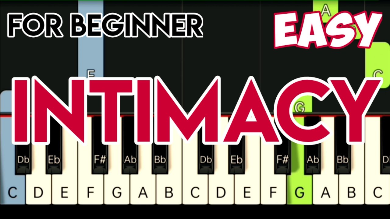 THE CORRS - INTIMACY | SLOW & EASY PIANO TUTORIAL - YouTube