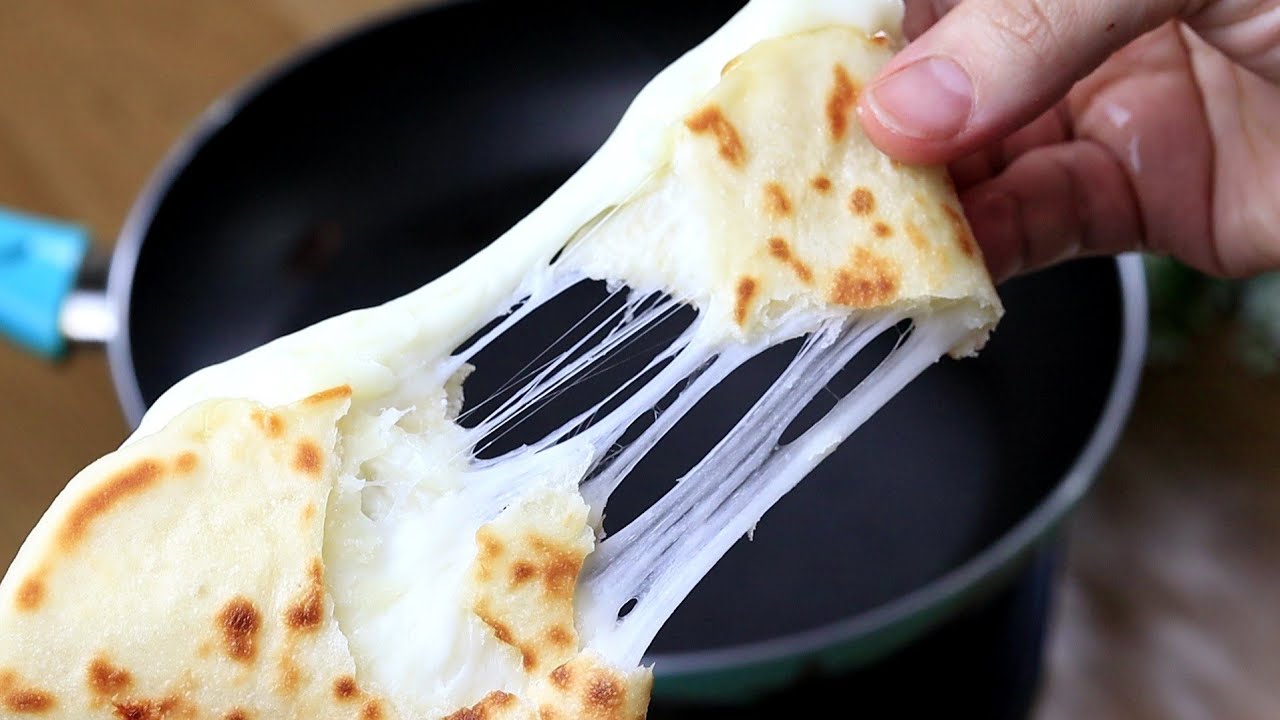 مناقيش لبناني وتركي بنفس العجينة طراوة ولذاذة غير طبيعية🍽بدون فرن وبكمية وفيرة