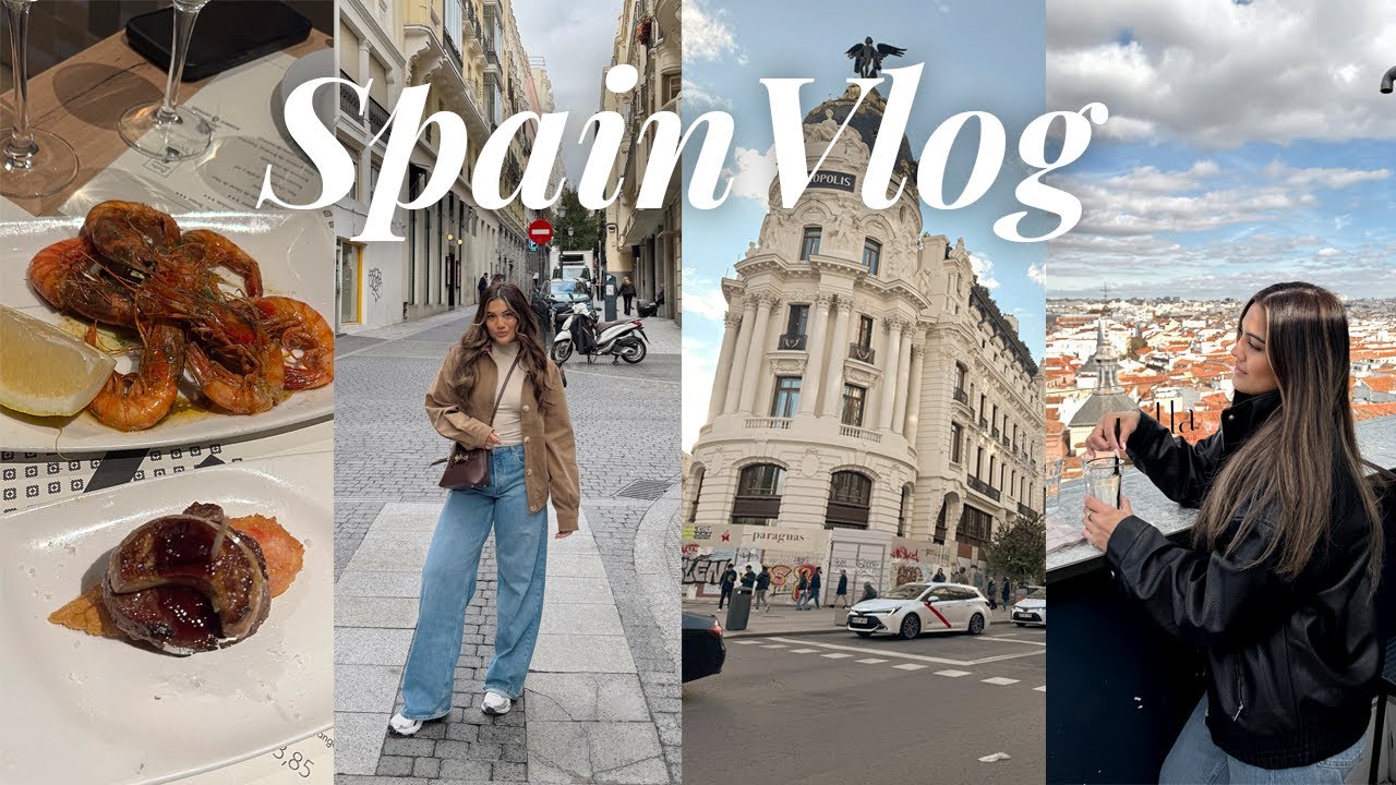 ИСПАНИЧЕСКИЙ ВЛОГ 🇪🇸 Неделя в Мадриде! Еда, шопинг, футбол, искусство, кафе, достопримечательности