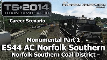 Monumental Part 1 - Career Scenario - Train Simulator 2014