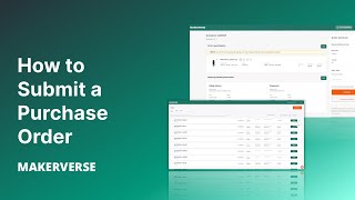 Tutorial: How to Submit a Purchase Order