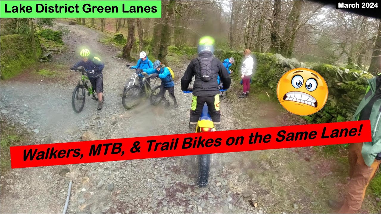 Green Laning | Lake District | Barrow to Elterwater | Trail Ride | Beta 300 RR |Lanes in Description