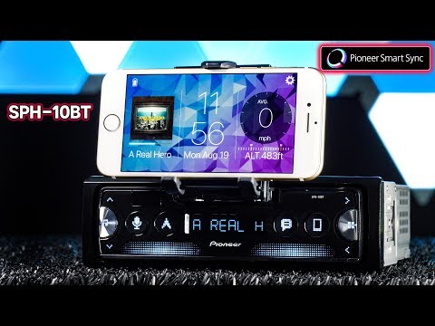 Pioneer SPH-10BT Smart Sync with Smartphone Cradle