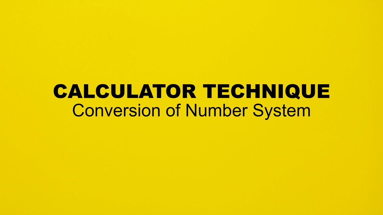Conversion Of Number System Using Canon F 789SGA YouTube Conversion of number system using canon f 789sga youtube