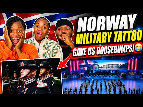 NORWAY Military Tattoo Gave Us GOOSEBUMPS 🇳🇴 | Foreigners Reaction 🇳🇴