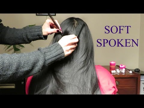 Soft spoken hair brushing and play
