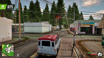 GTA San Andreas BETA EDITION ULTRA GRAPHICS WITH REMASTERED TEXTURE + REAL LIFE MOD PART 8 GAMEPLAY