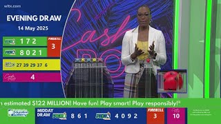 Evening SC winning lottery numbers for May 14, 2025