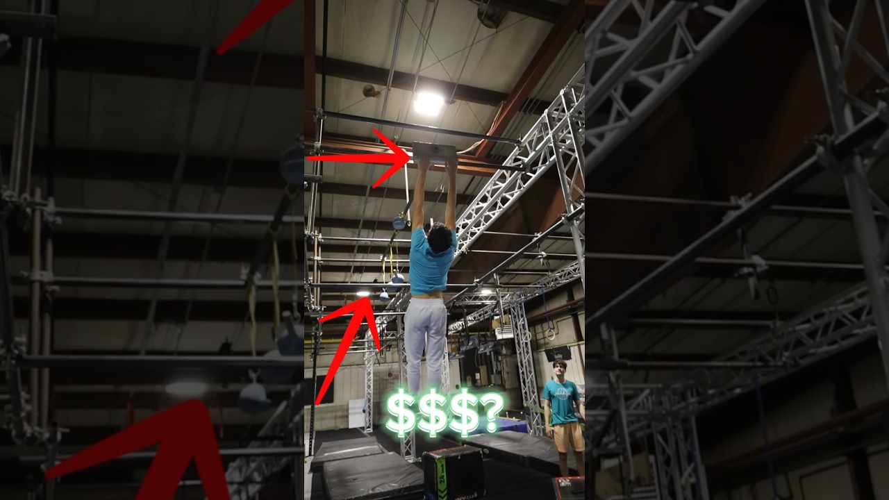 GIANT pull-up, WIN $100!?? 💰