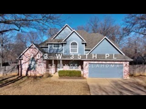 703 W 35th Pl, Sand Springs, OK home video tour