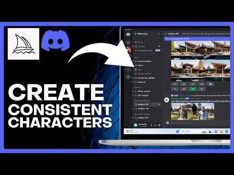 How To Create Consistent Characters in MIDJOURNEY (Easy Guide)
