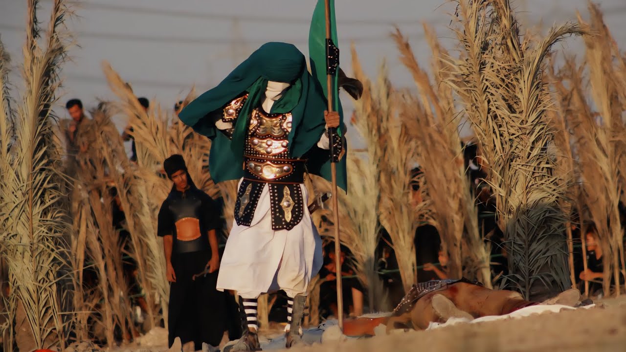 مقتل الامام العباس عليه السلام هيئة تشابيه الحر الرياحي /ديالى _  المقدادية _ العزي محرم 1447