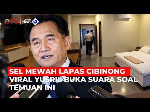 Uproar Over Luxury Facilities at Cibinong Prison, Yusril Intervenes and Prepares Firm Action