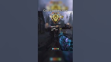 CoD Zombies now vs then