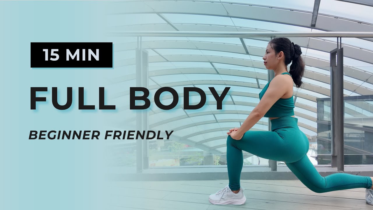 15 MIN FULL BODY Sweat Workout | Beginner Friendly | No Equipment