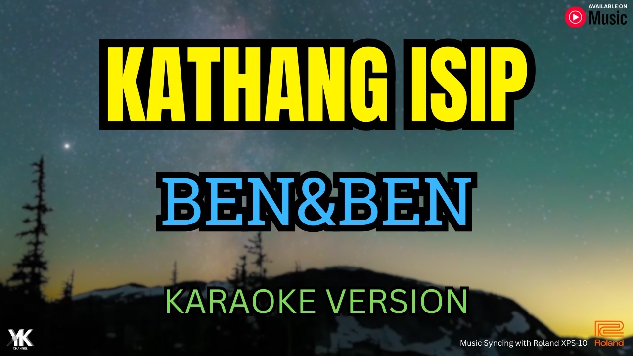 Kathang Isip - Ben&Ben (Karaoke Version)