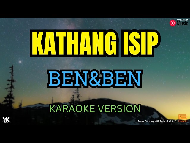 Kathang Isip - Ben&Ben (Karaoke Version)