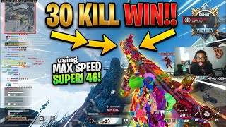 30 Kill Win🚨using MAX SPEED SUPERI 46!!💚