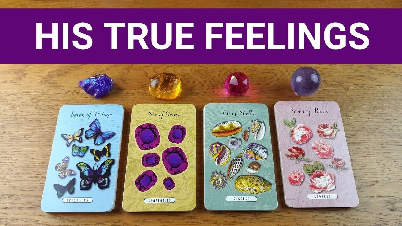 HOW DOES HE *REALLY* FEEL ABOUT ME? 💖 *Pick A Card* Love Tarot Reading Twin Flame Soulmate Ex Crush
