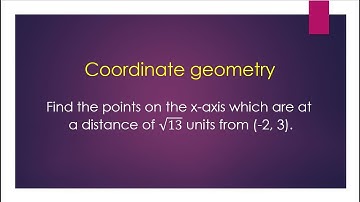 How to use the distance formula to find unknown coordinates.