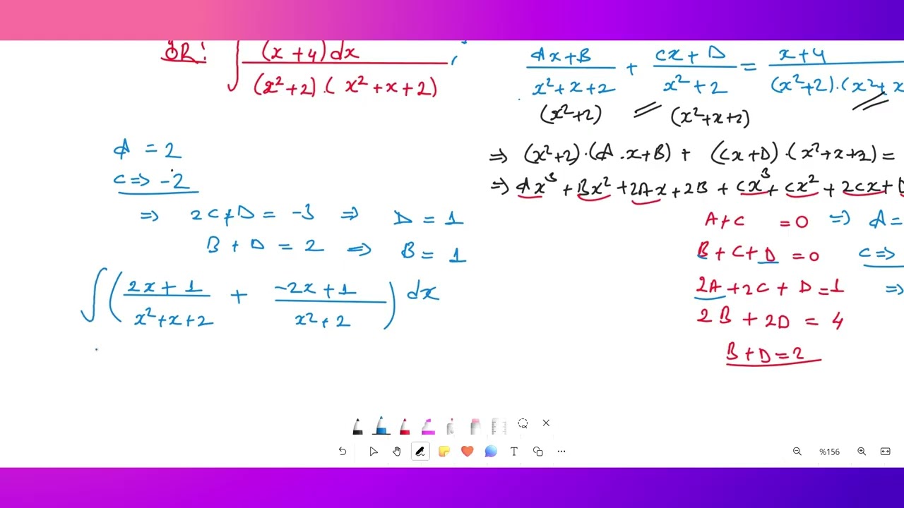 Basit Kesirlere Ayırma Yöntemiyle İntegral Alma Örnek
