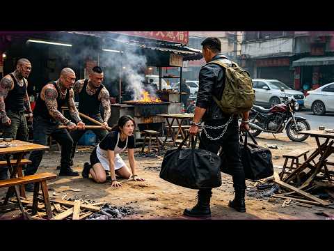 God of War just came back and saw the bully smashing the store and being bullied. His anger erupted and kicked 10 meters away, astonishing everyone.