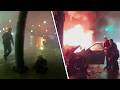 Car Crash Turns Into Officer's Worst Nightmare