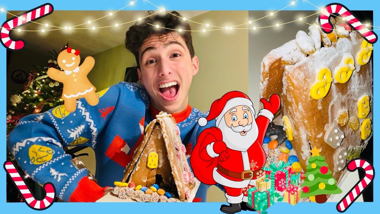 KERSTHUIS VAN SNOEP MAKEN! 🎅🏻🍭🏠