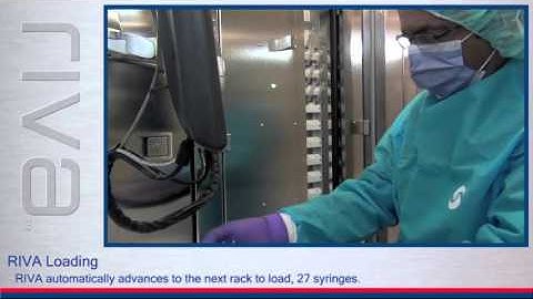 RIVA fully automated IV compounding system, loading demo