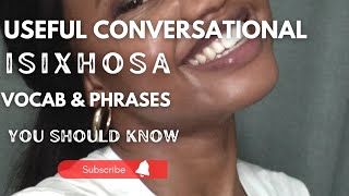 Useful Daily Conversational Phrases #learnxhosa #languagelearning #xhosalanguage