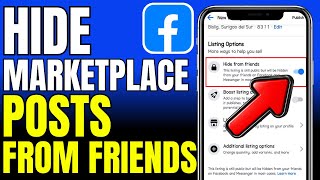 How To Hide Facebook Marketplace Posts From Friends (2026)