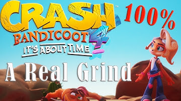 Crash Bandicoot 4 | A Real Grind Walkthrough | N. Sanely Perfect Relic (100% Gems and Boxes)