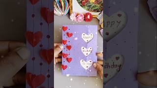 birthday card craft ideas 🎂🎈 #shorts #shortsfeed #birthdaycard #birthdaycardideas #diy #papercraft