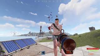 he's mad 😈😈 (rust pvp highlights)